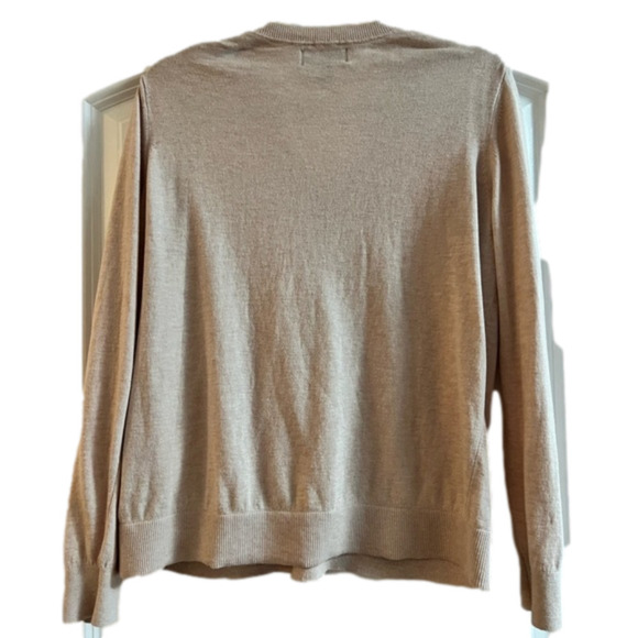 Banana Republic sweater, cream, size XL petite - Picture 2 of 3